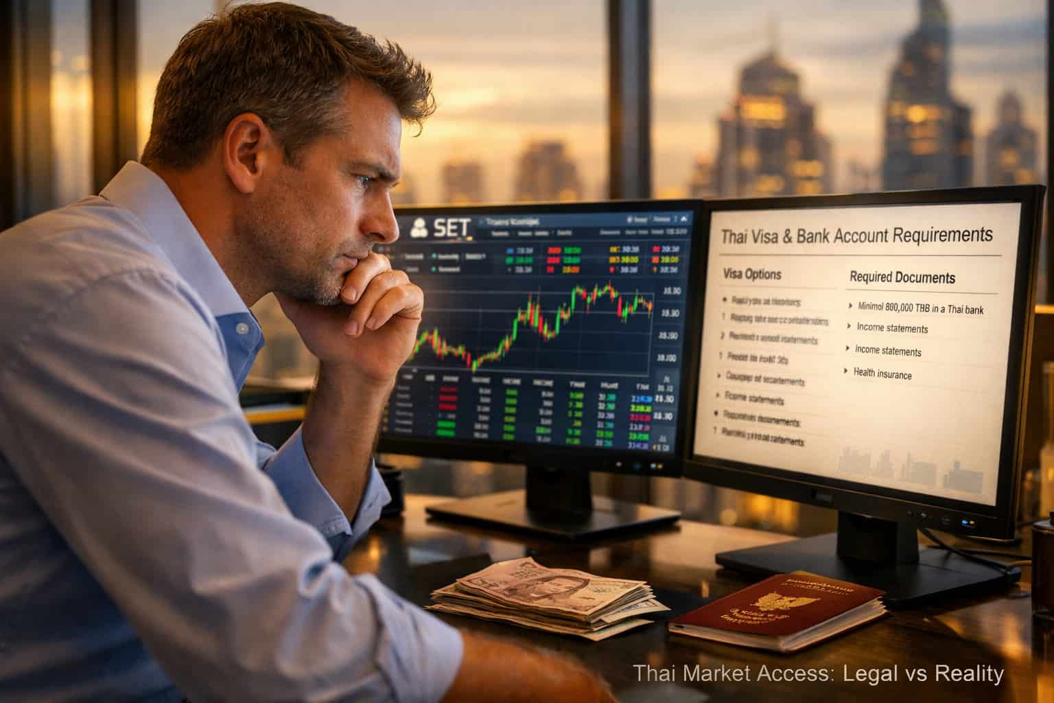 Thailand Stock Market for Foreigners: SET Structure, Investment Access, and Tax Treatment